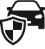 vehicle protection icon dark