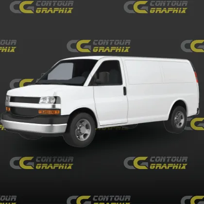 Standard Cargo Van Vehicle Wrap Pricing