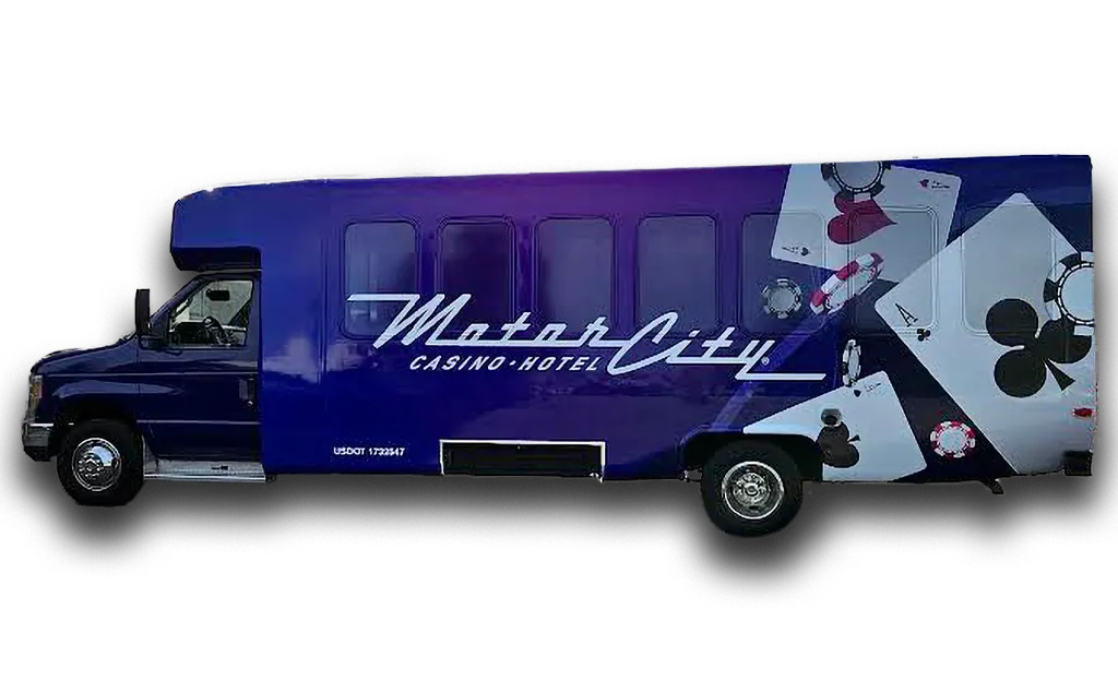 Commercial Vehicle Wrap Bus Left Motorcity