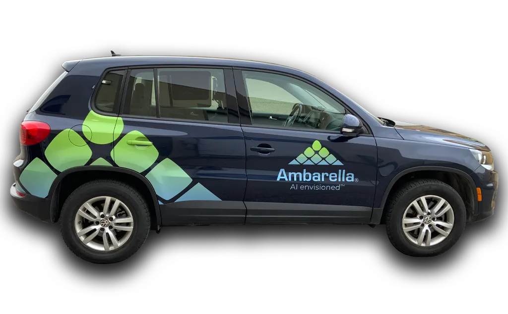 Commercial Vehicle Wrap Example SUV Right Ambarella