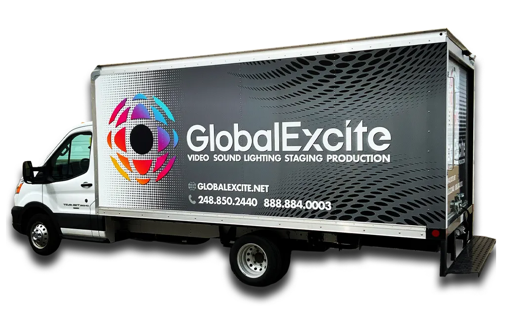 Commercial Vehicle Wrap Example Truck Left GlobalExcite