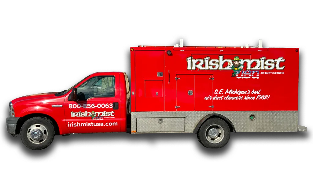 Commercial Vehicle Wrap Truck Left Irishmist