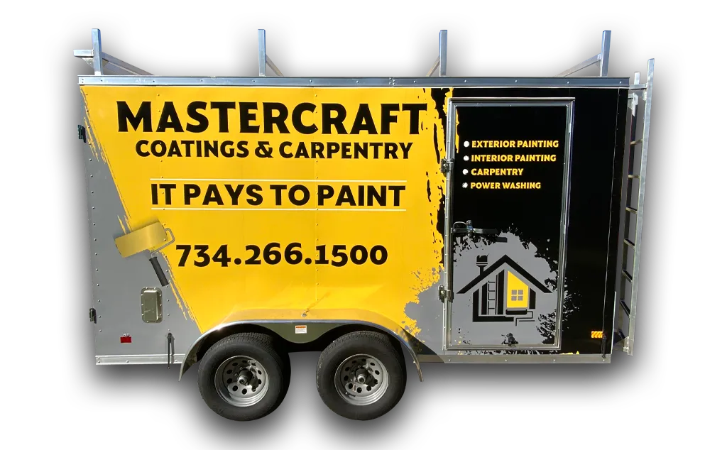 Commercial Vehicle Wrap Trailer Mastercraft Right